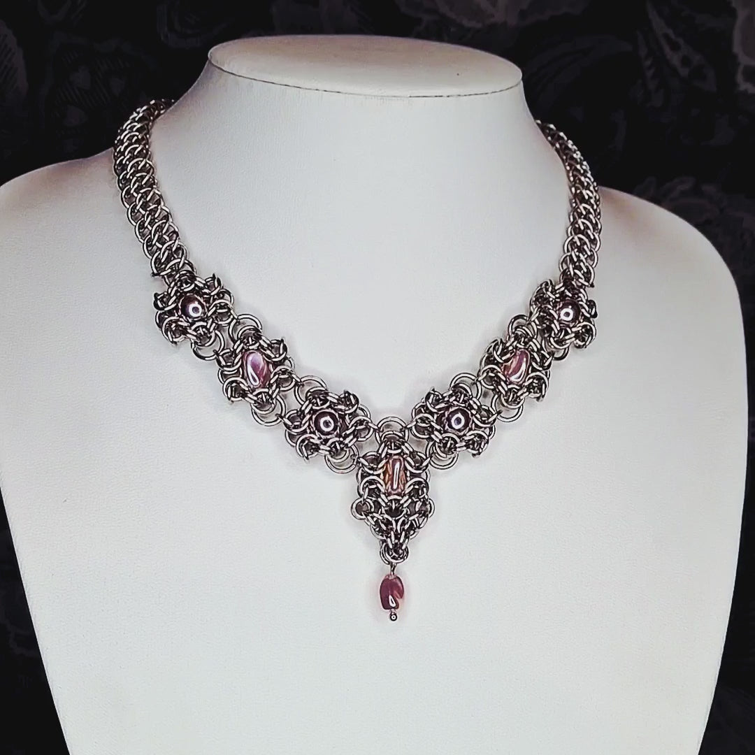 Rosette Necklace